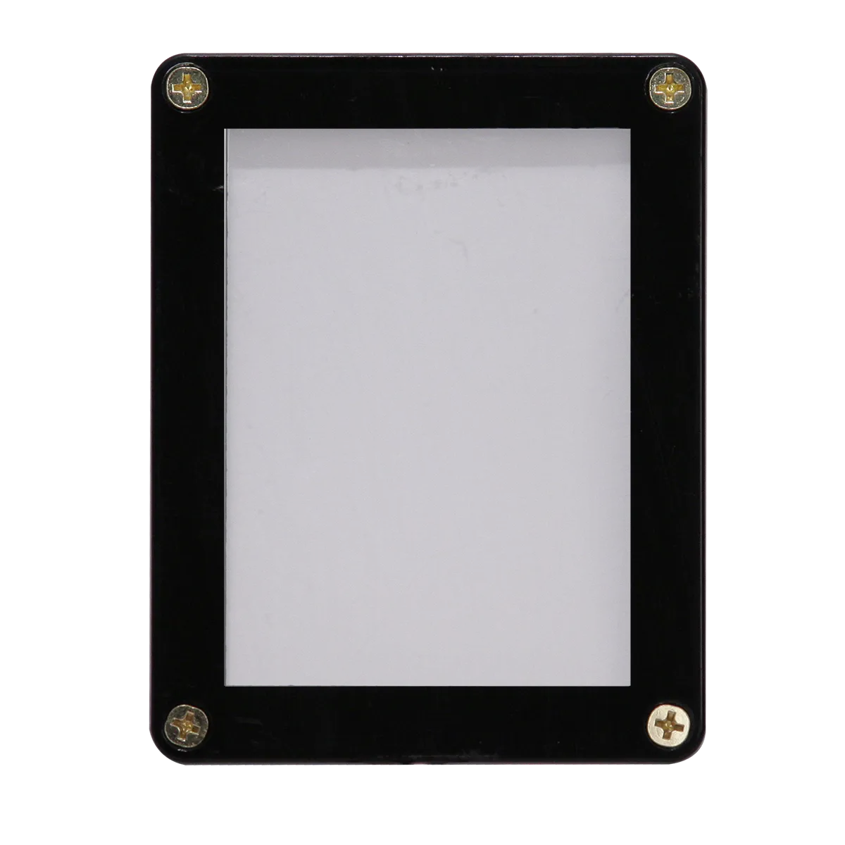 1-Card Black Frame Screwdown Holder