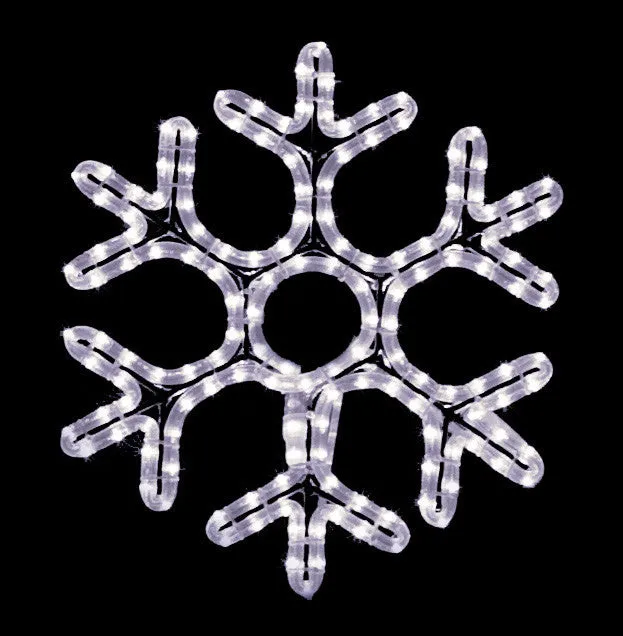 18" Hanging Hexagon Snowflake