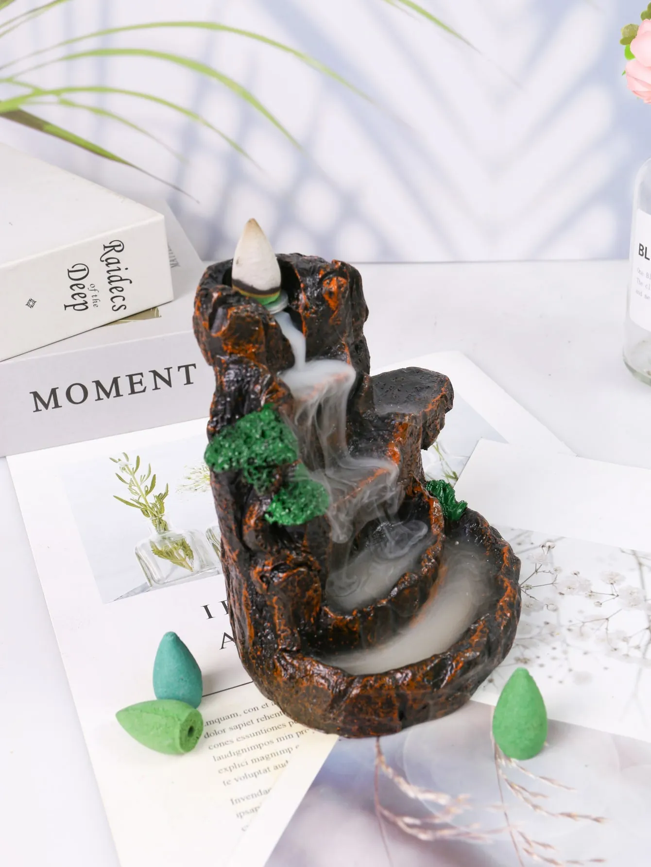 1pc Mountain Shaped Incense Burner