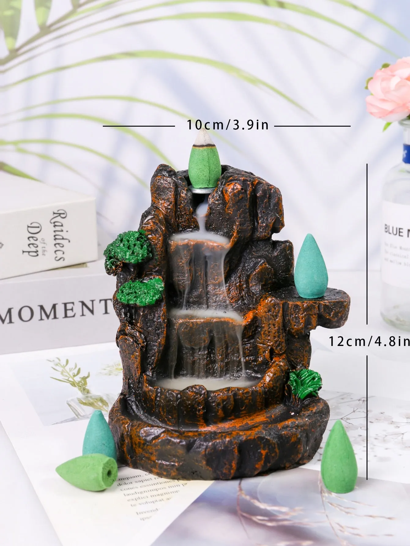 1pc Mountain Shaped Incense Burner