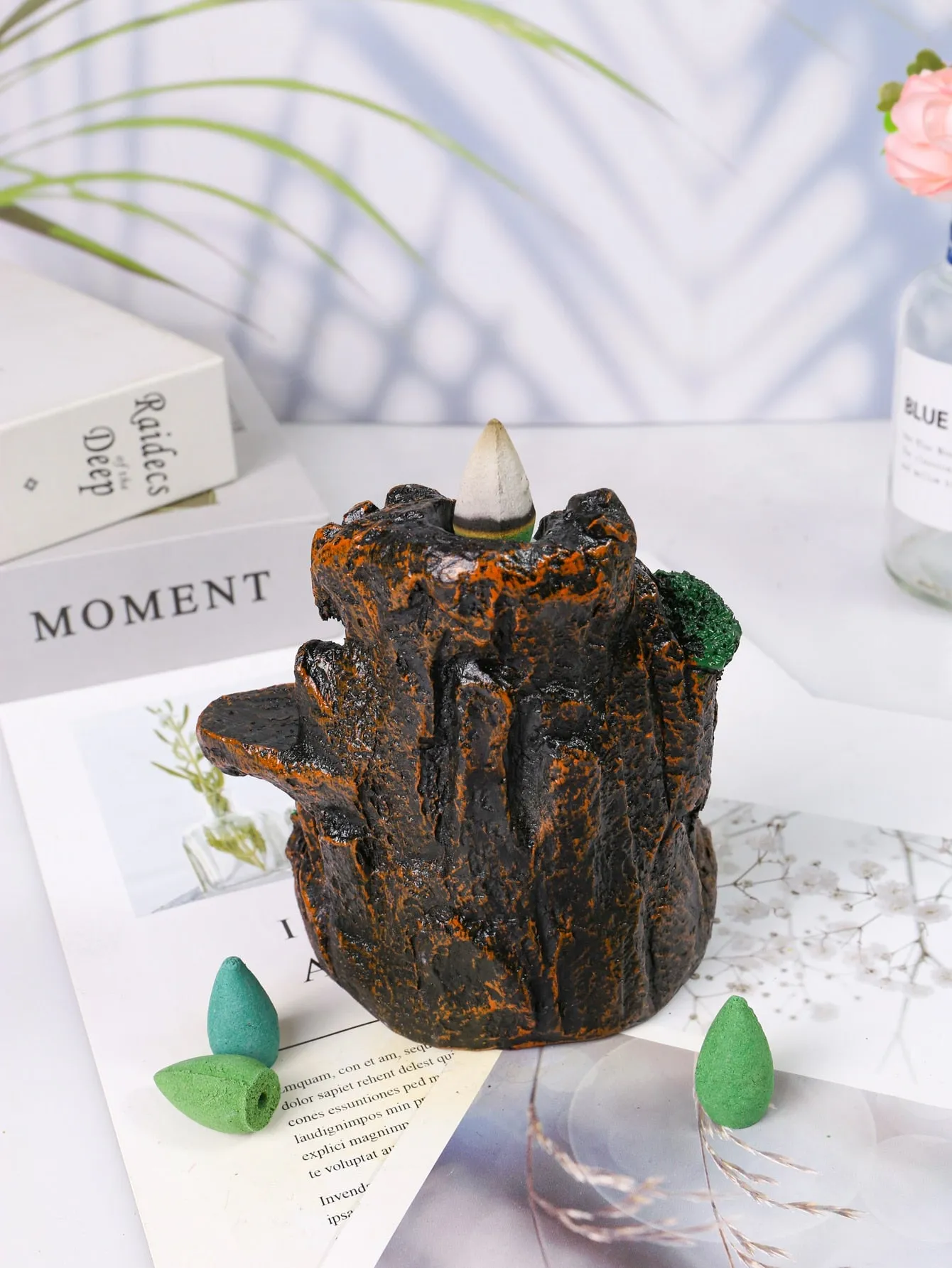 1pc Mountain Shaped Incense Burner