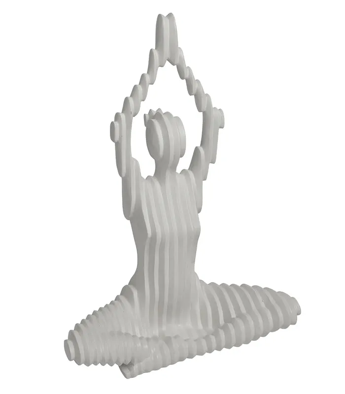 Abstract Yogi Sculpture