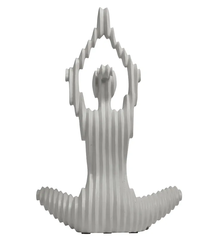 Abstract Yogi Sculpture