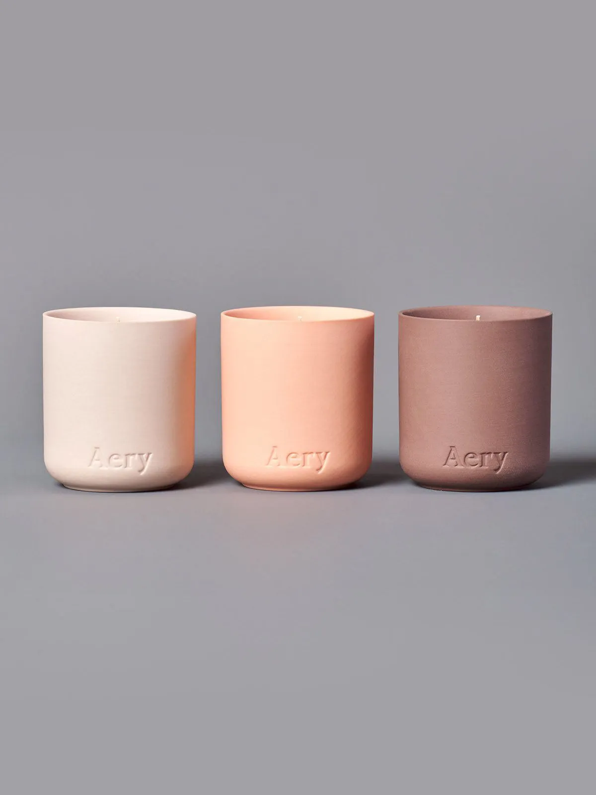 Aery Fernweh Collection Wanderlust Votive Candle Gift Set of 3