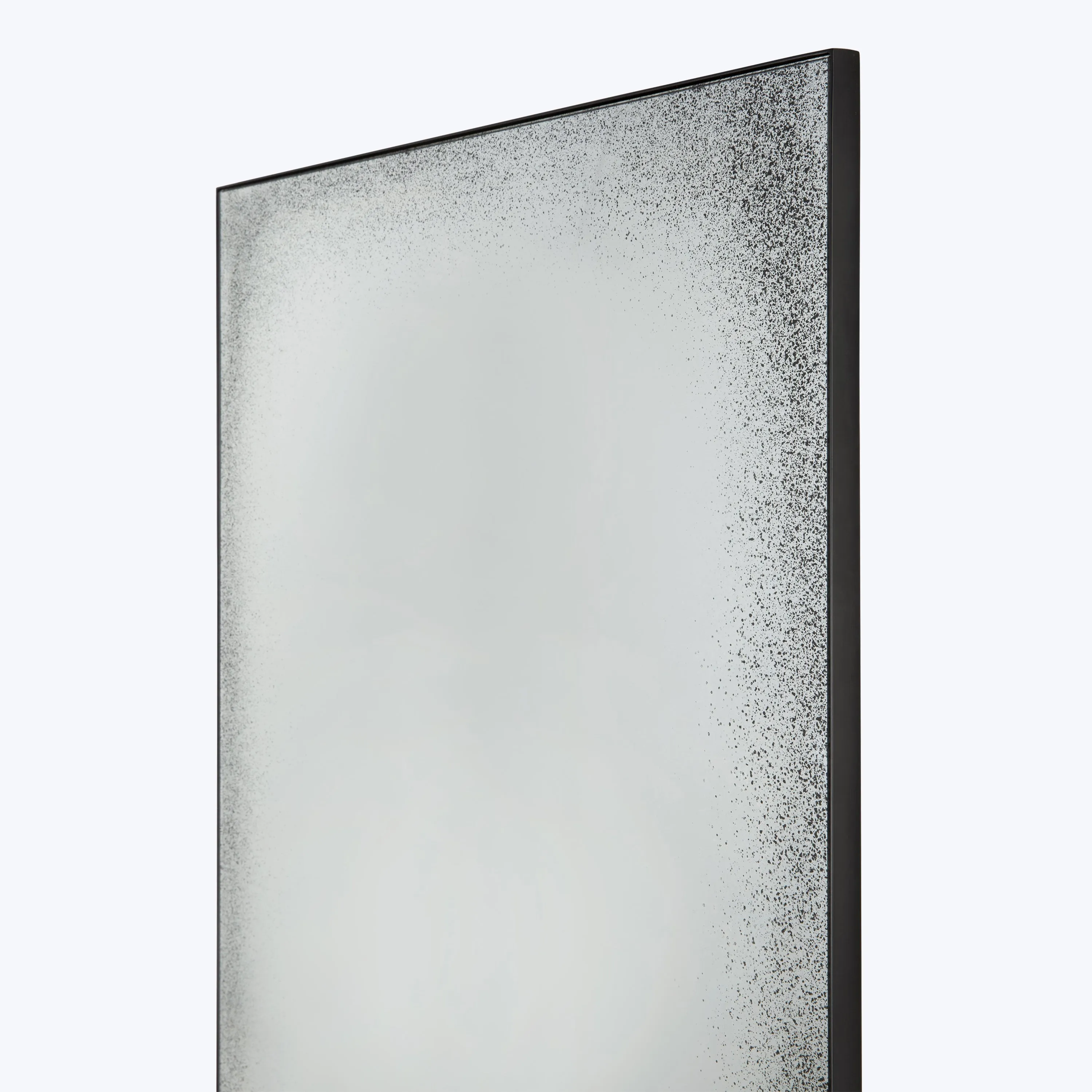 Aged Rectangular Wall Mirror