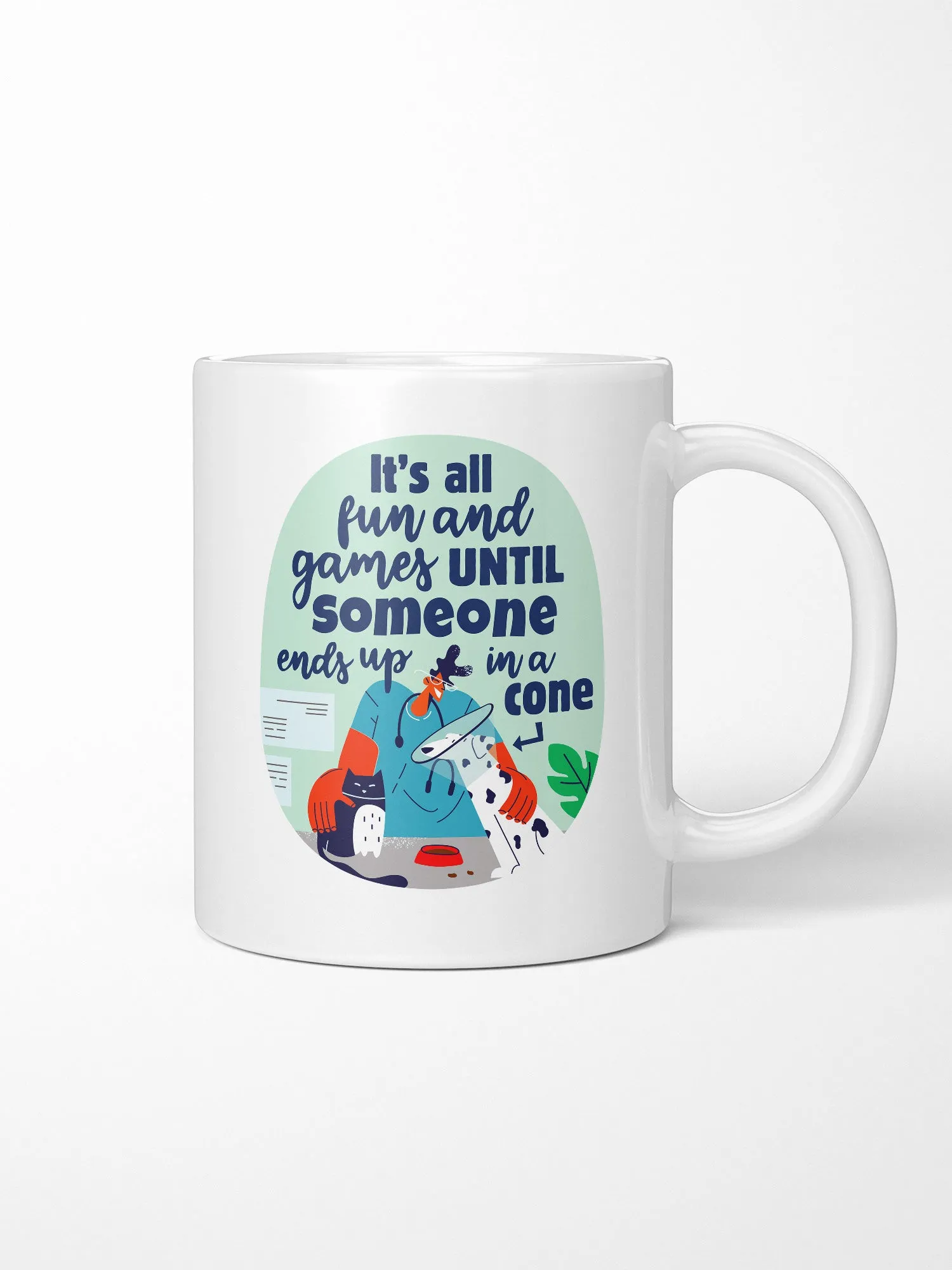 All Fun And Games Ceramic Mug