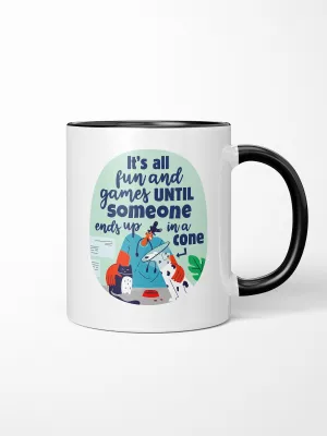 All Fun And Games Ceramic Mug