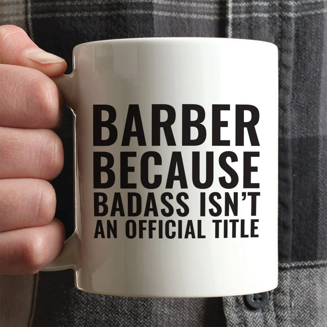 Andaz Press 11oz Badass Isn't an Official Title Modern Style Coffee Mug