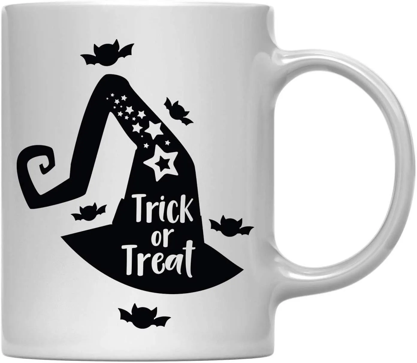 Andaz Press 11oz. Halloween Coffee Mug, Trick or Treat Witch's Hat