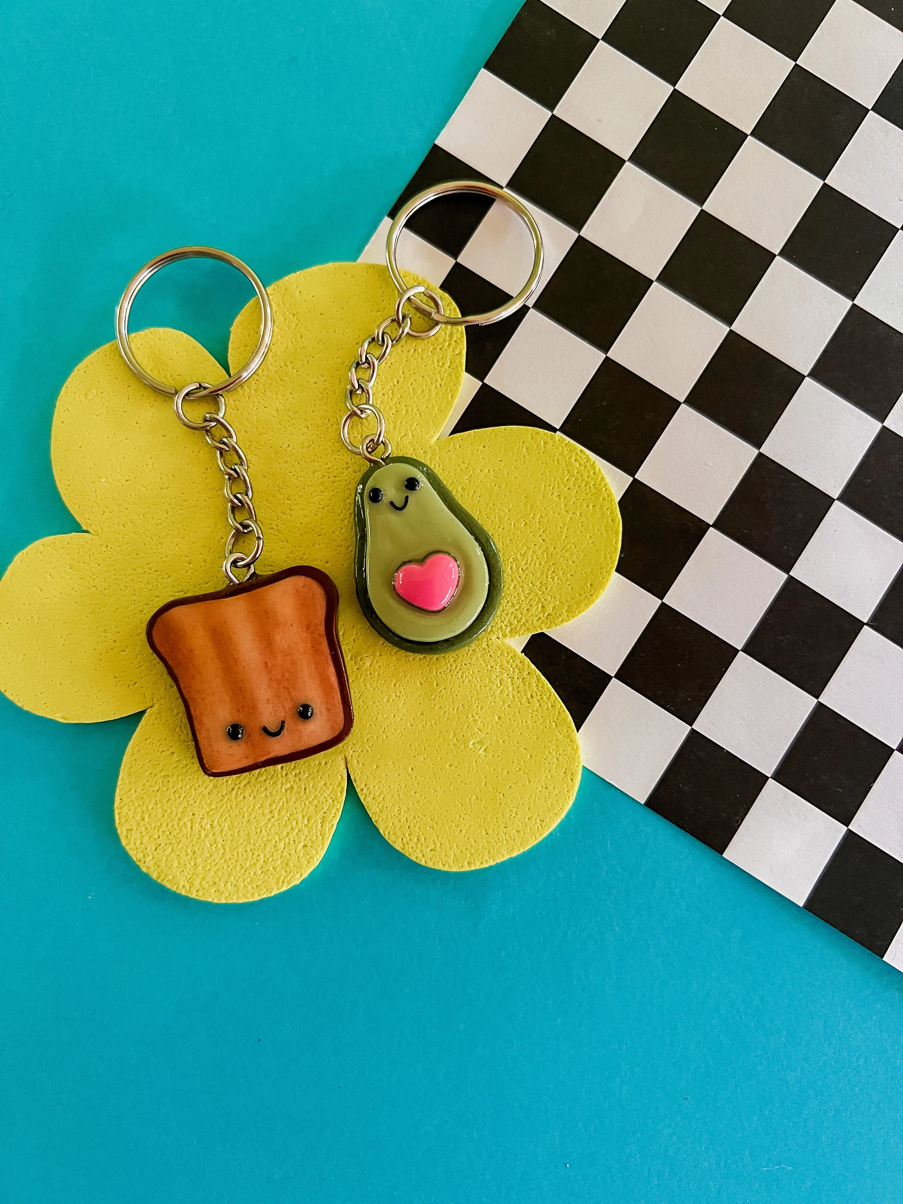 Avocado Toast Besties | BFF Keychains