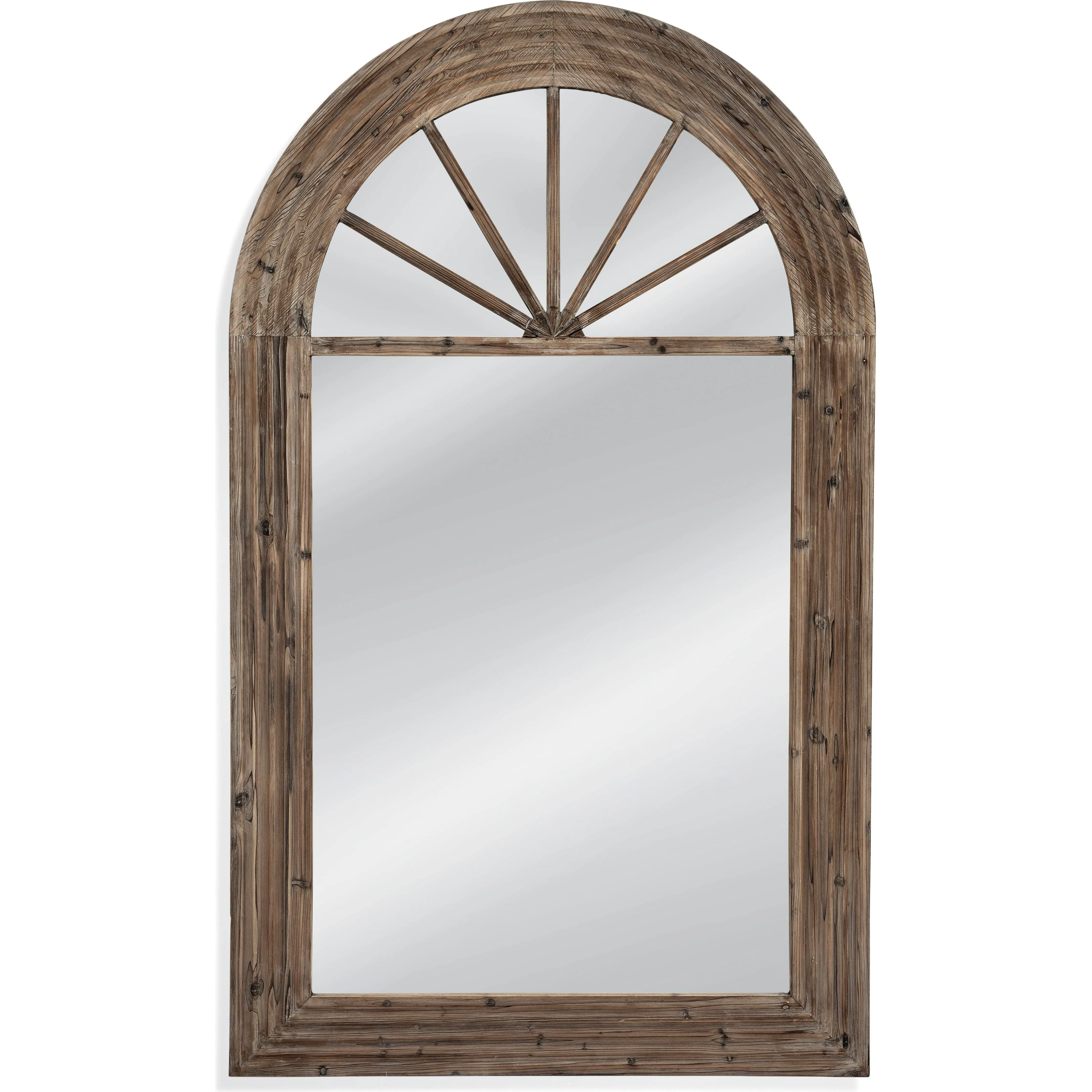 Bassett Mirror View Greige Arch Floor Mirror 48W x 78H