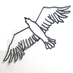 Bird Wall Art Sculpture (Fly)