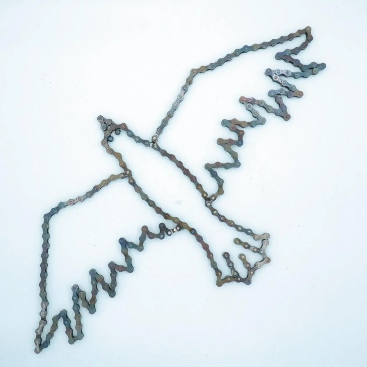 Bird Wall Art Sculpture (Fly)