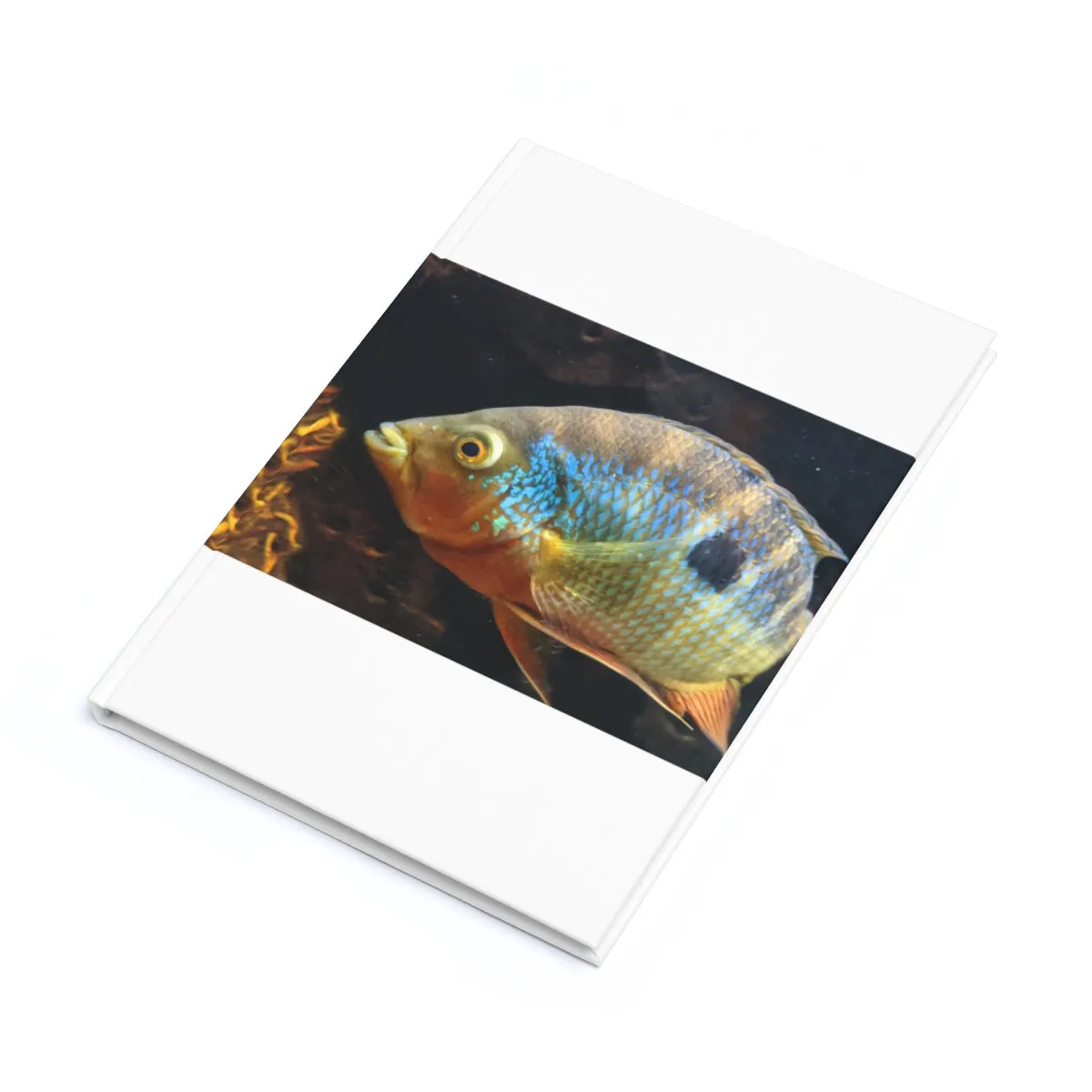 Brown and Orange Fish Hardcover Journal (A5)