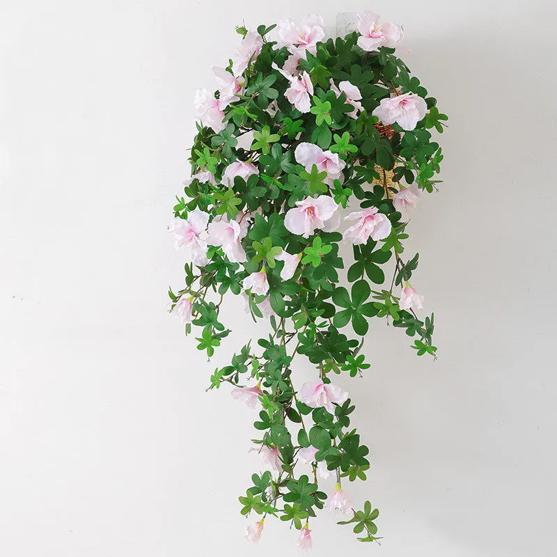 Bulk 2pcs 33" Azalea Hanging Flowers for Outdoors Basket Wholesale