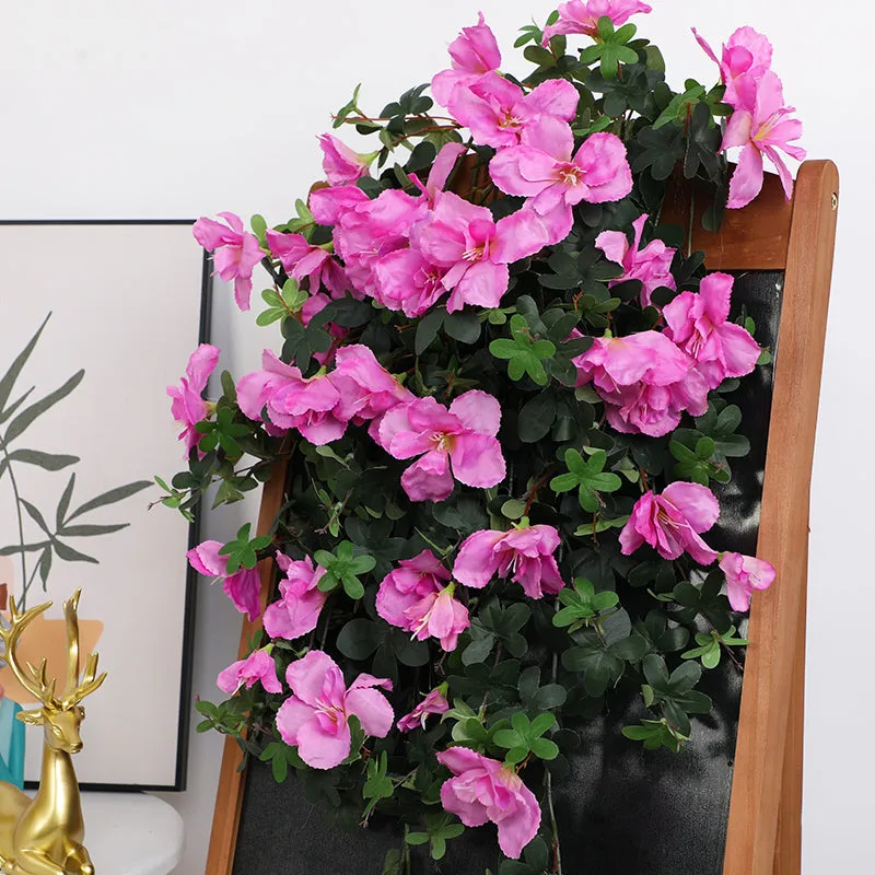 Bulk 2pcs 33" Azalea Hanging Flowers for Outdoors Basket Wholesale