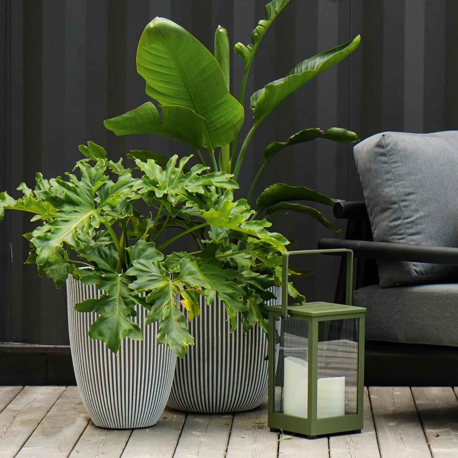 Cavern Ivory Tall Vase Planter