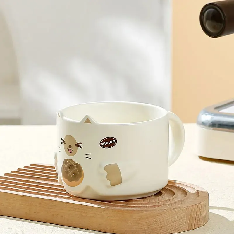 Ceramic Cat Cups 300ML