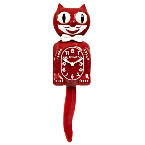 Classic Kit-Cat Klock – Cherry Red