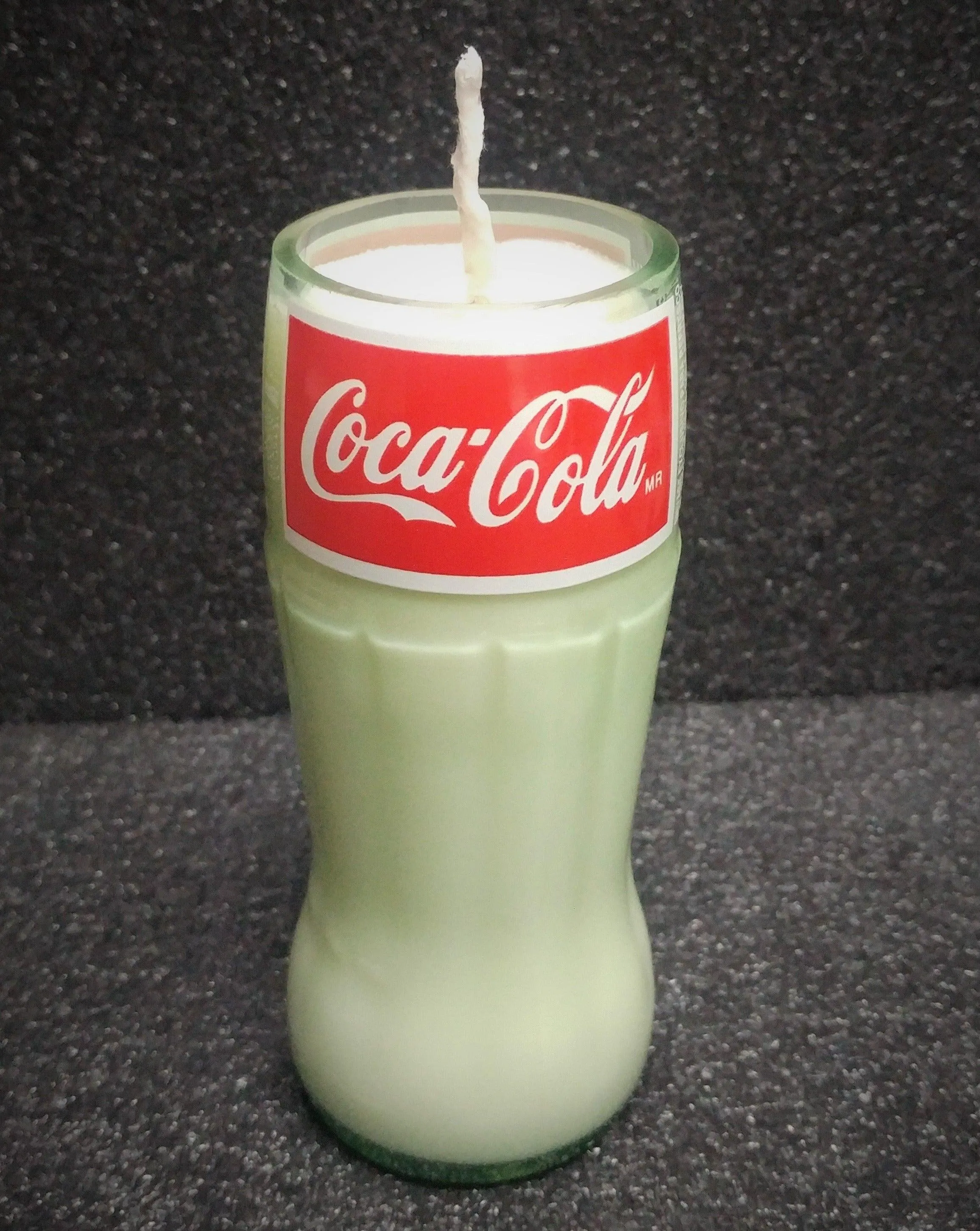 Coca Cola Glass Bottle Scented Soy Candle