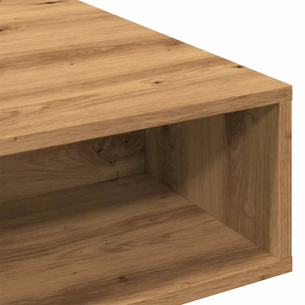 Coffee Table Artisan Oak 105x55x32 cm Engineered Wood