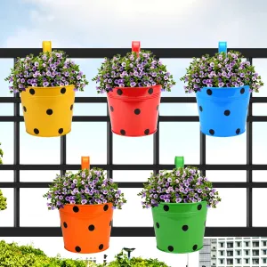 Colorcrest Hanging Planters - (Set of 5)