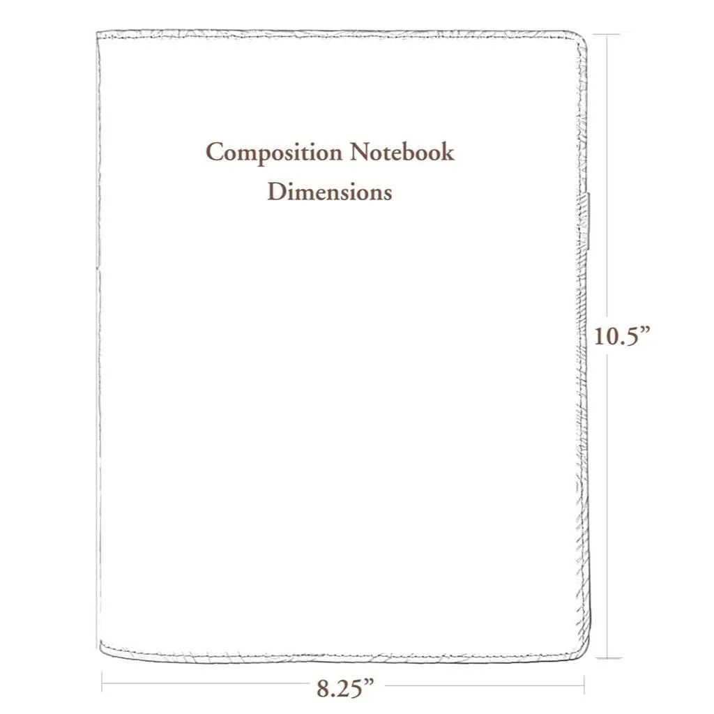 Creekbed Maple Composition Notebook Cover