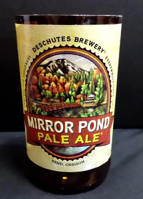 Deschutes Mirror Pond Pale Ale Beer Bottle Scented Soy Candle