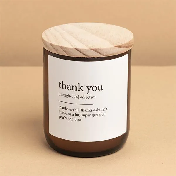 Dictionary Meaning Candle | Thank You