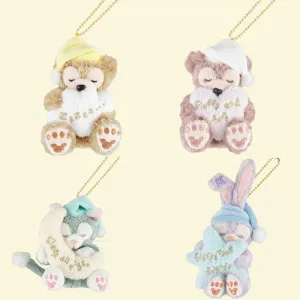 Disney Duffy & Friends Duffy's Sweet Dreams Plush Badge Keychain