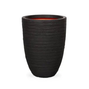 Drift Black Planter Large