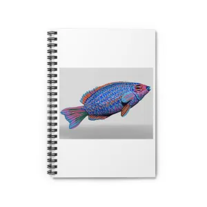 Fish Concept Spiral Notebook - Ruled Line