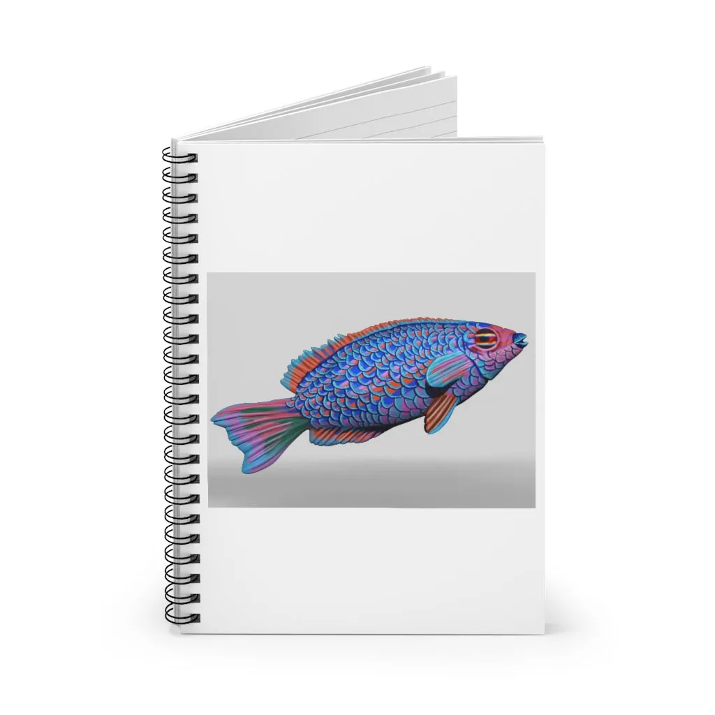 Fish Concept Spiral Notebook - Ruled Line