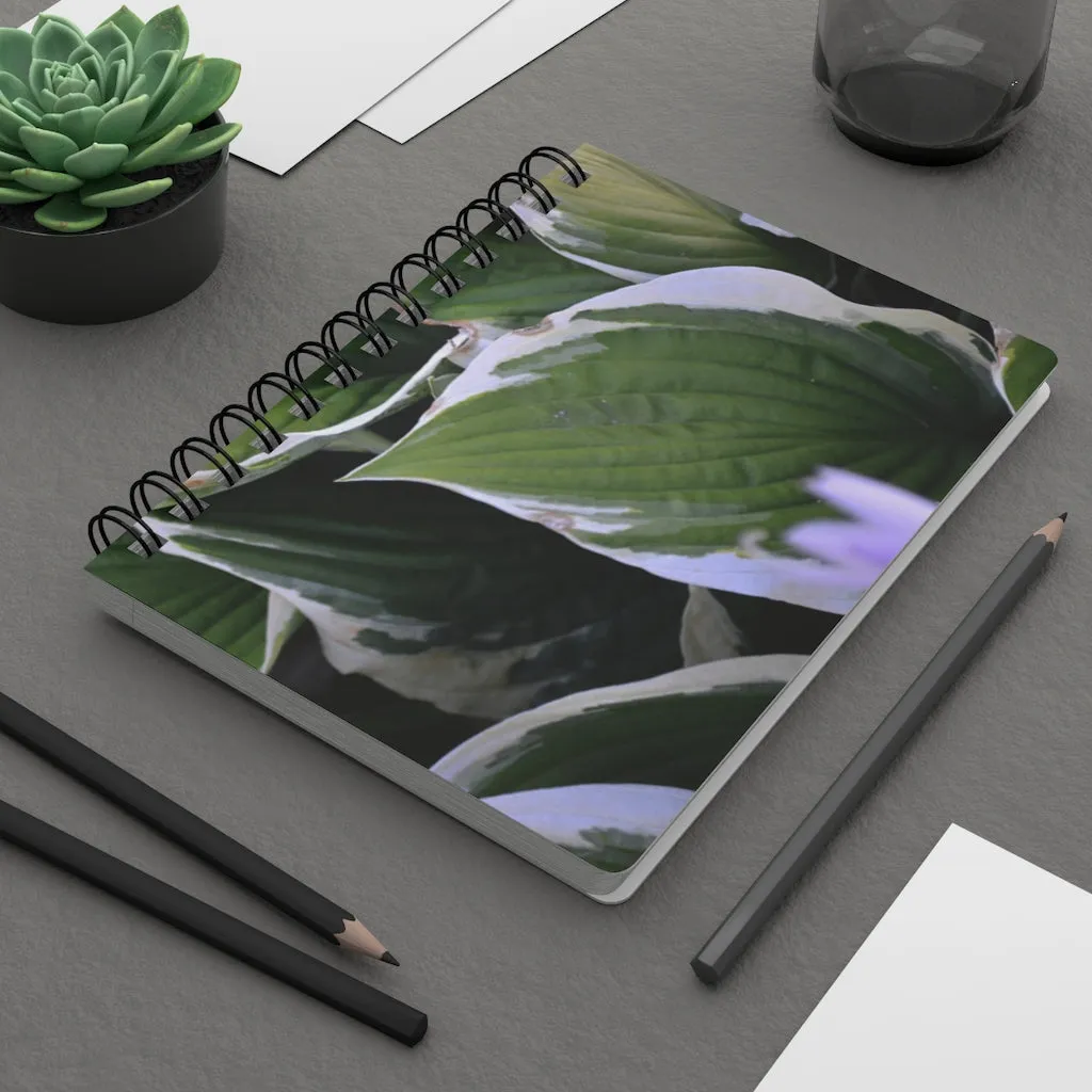 Green Leaves  Spiral Bound Journal