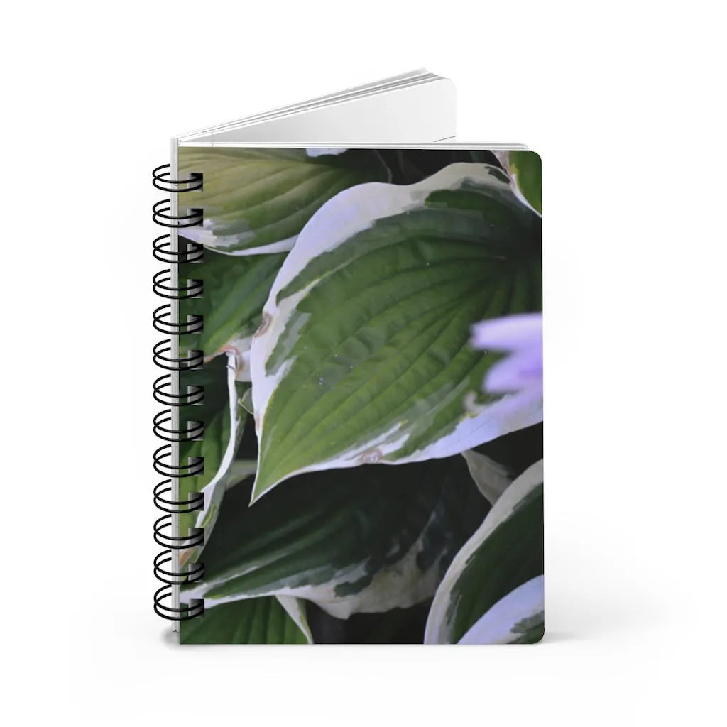 Green Leaves  Spiral Bound Journal