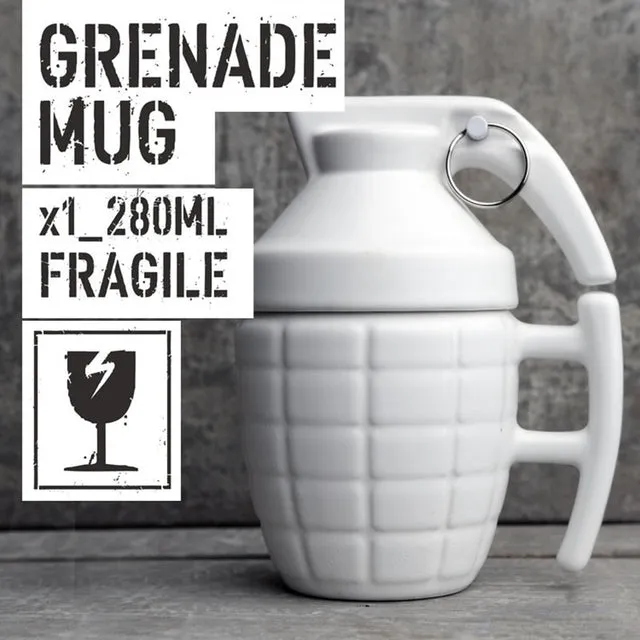 Grenade Ceramic Mugs