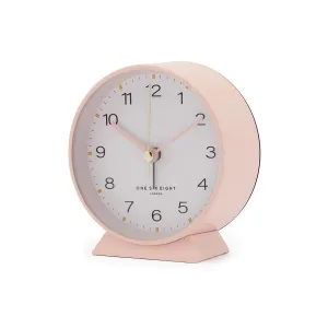 Hayley Alarm Clock with Light - Blush