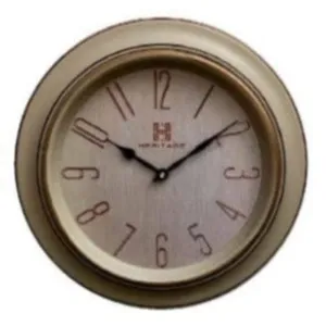 Heritage Ocean Wall Clock Matt Gold