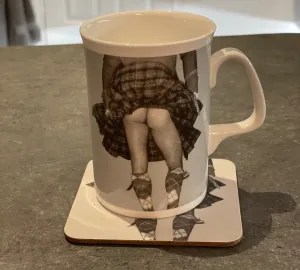 Highland Swing Mug and Coaster Set