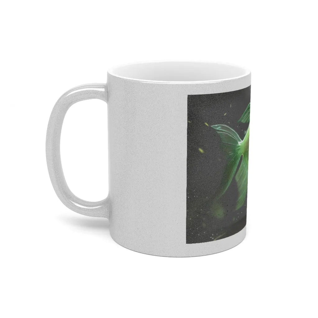 Hook Lung Jaw Metallic Mug (Silver / Gold)