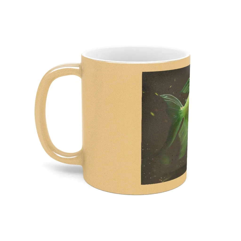 Hook Lung Jaw Metallic Mug (Silver / Gold)