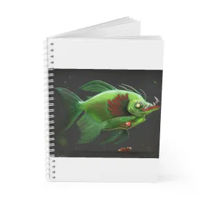 Hook Lung Jaw Spiral Notebook