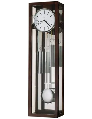 Howard Miller Regis Large Pendulum Wall Clock - White Dial - Mirrored Back