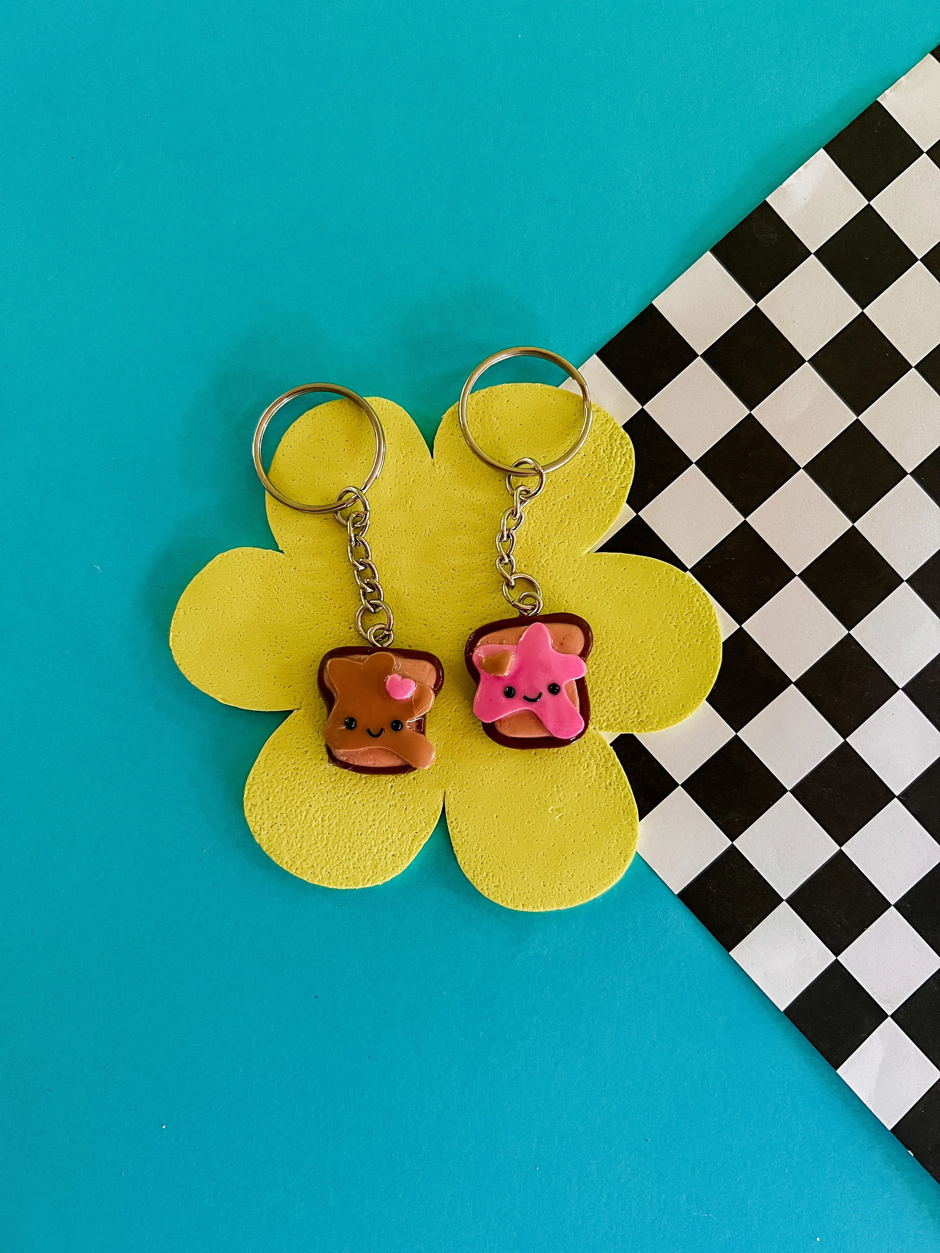 Jack and Diane | PB&J Keychains