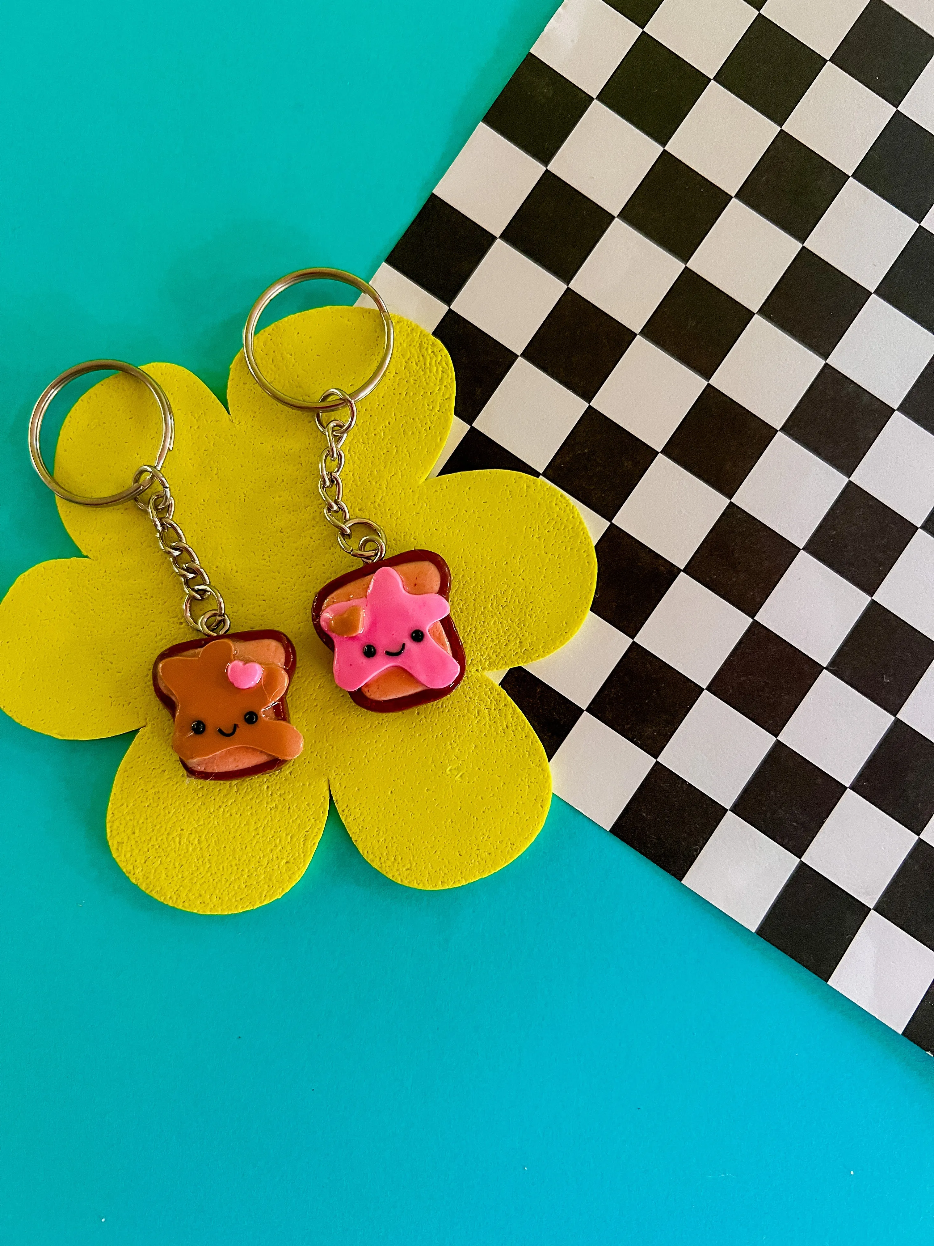 Jack and Diane | PB&J Keychains