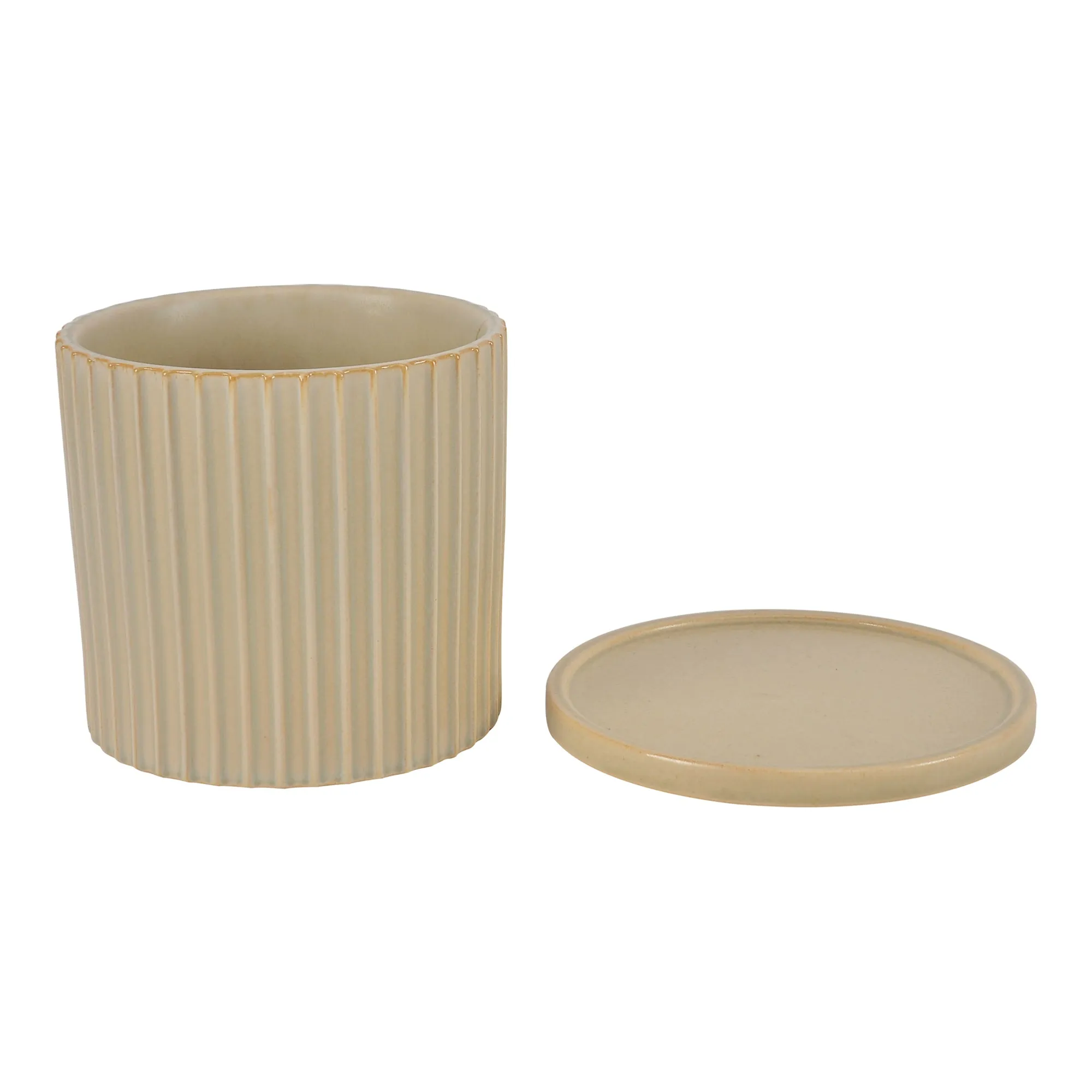 Kuhi Planter Small Light Beige