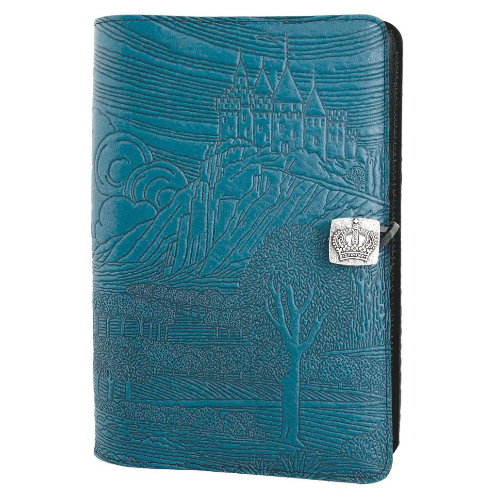 Leather Refillable Journal Notebook, Camelot