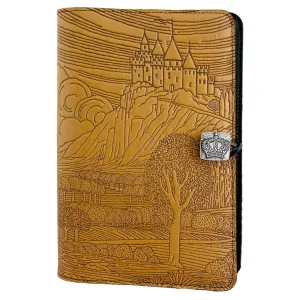 Leather Refillable Journal Notebook, Camelot