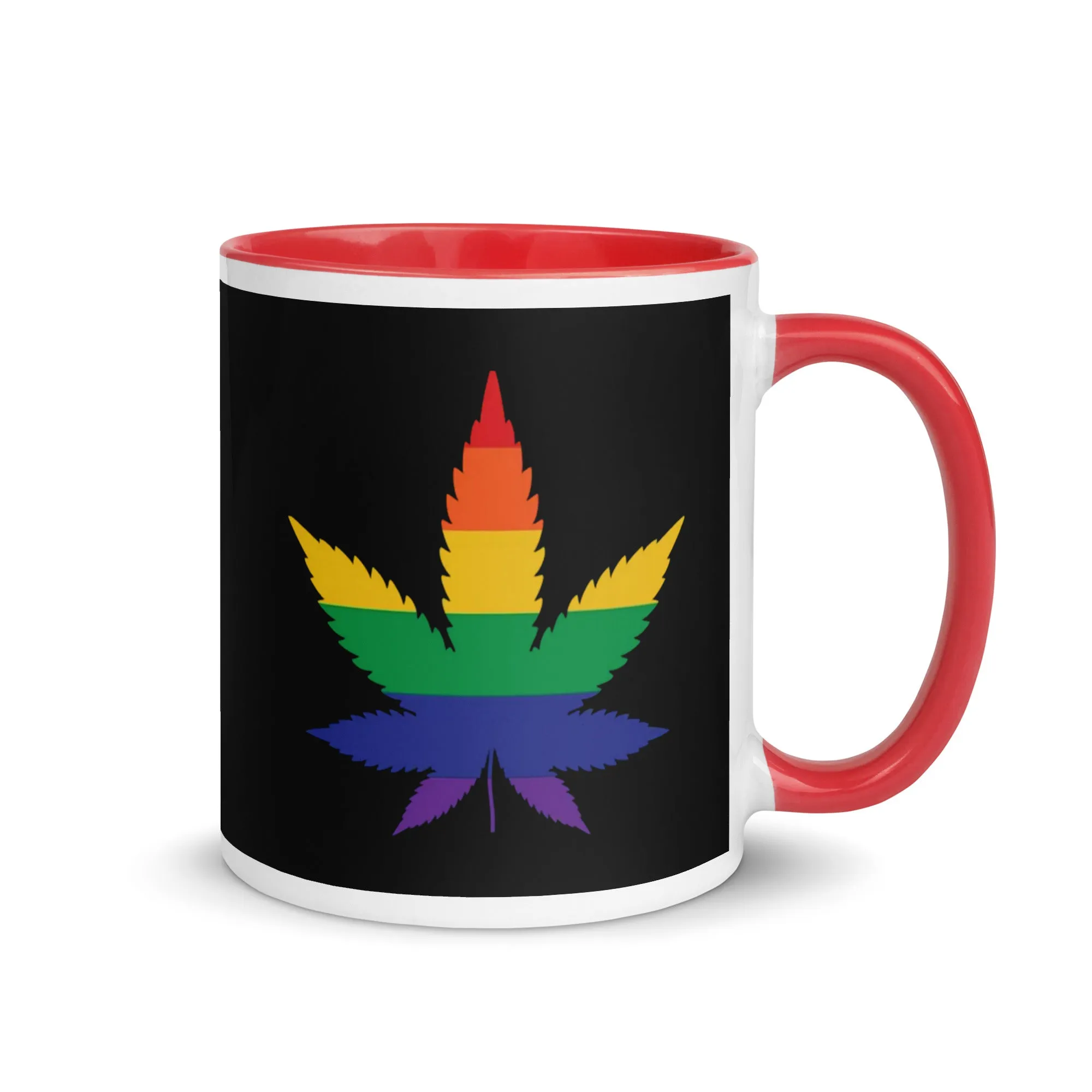 LGBTQ Pride ceramic Coffee Tea Mug - Weed