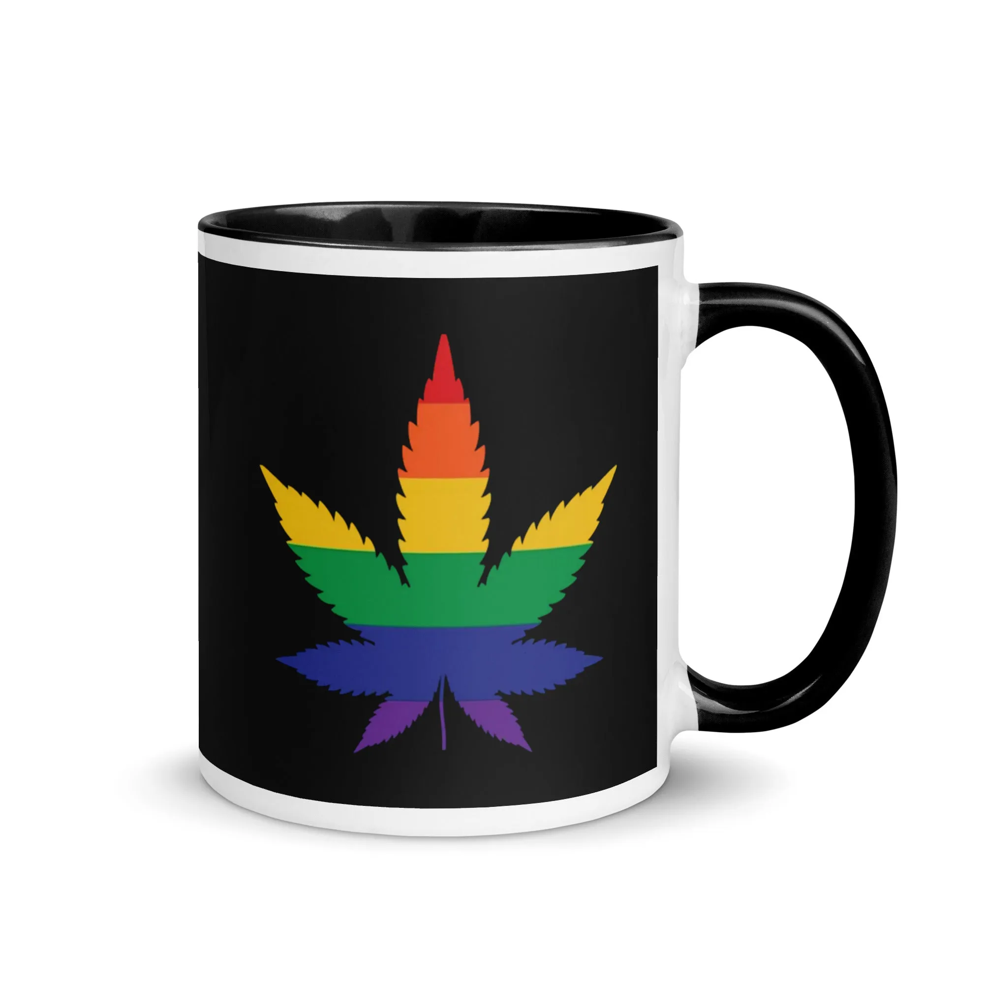 LGBTQ Pride ceramic Coffee Tea Mug - Weed